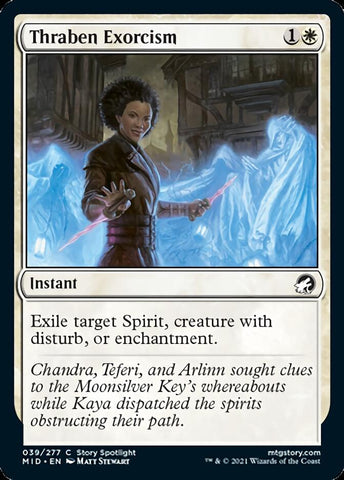Exorcismo de Thraben [Innistrad: Caza de medianoche] 