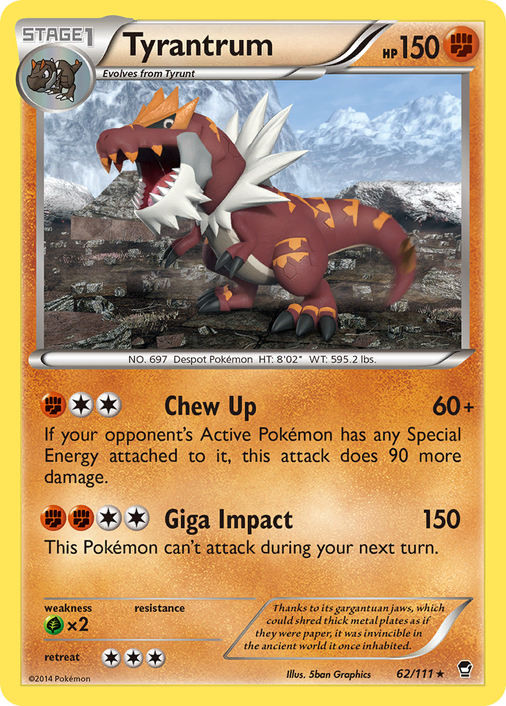 Tyrantrum (62/111) [XY: Puños furiosos] 