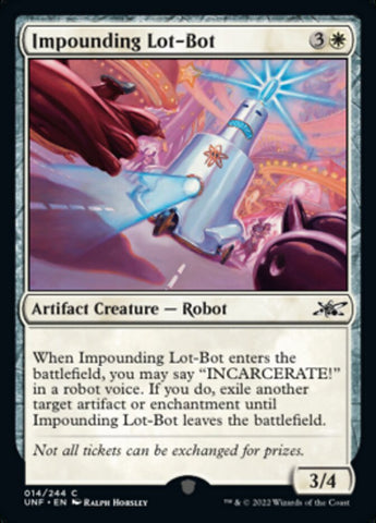 Incautación de Lot-Bot [Unfinity] 