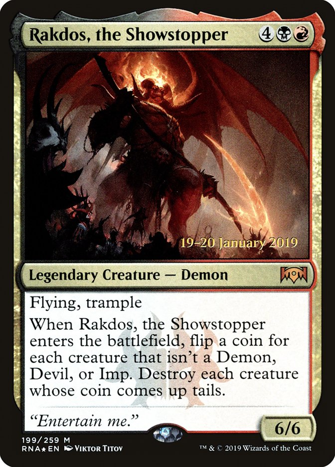 Rakdos, el espectacular [Promociones de presentación de La lealtad de Rávnica] 