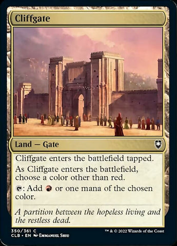 Cliffgate [Commander Legends: Batalla por Baldur's Gate] 