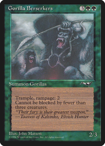Gorilla Berserkers (Bocas abiertas) [Alianzas] 