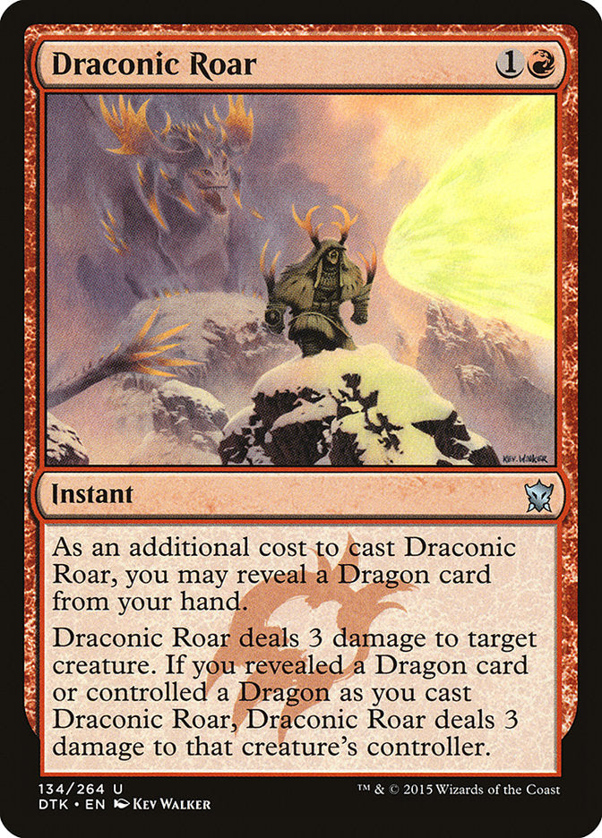 Rugido dracónico [Dragones de Tarkir] 