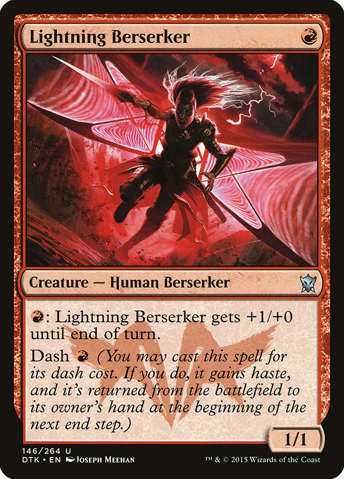 Lightning Berserker [Dragones de Tarkir] 