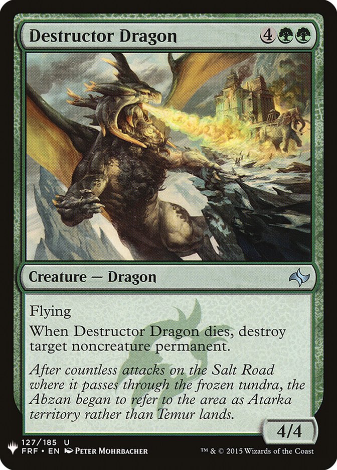 Dragón Destructor [Potenciador Misterioso] 