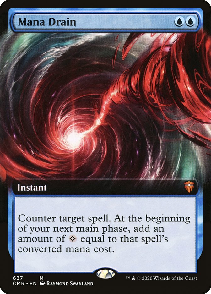Drenaje de maná (arte extendido) [Commander Legends] 