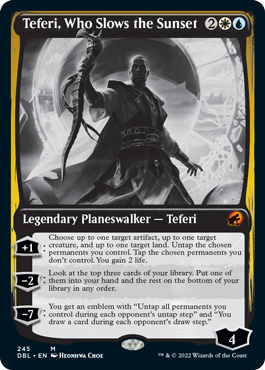 Teferi, quien frena el atardecer [Innistrad: Doble función] 