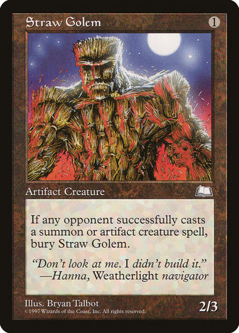 Golem de paja [Luz del tiempo] 