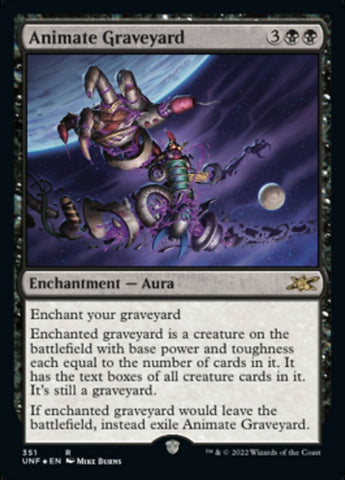 Animar cementerio (Galaxy Foil) [Unfinity] 