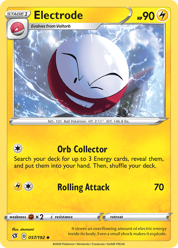 Electrodo (057/192) [Espada y escudo: Choque rebelde] 