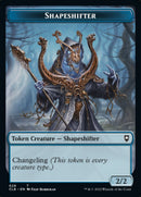 Shapeshifter (024) // Shapeshifter (028) Ficha de doble cara [Commander Legends: Battle for Baldur's Gate Tokens] 