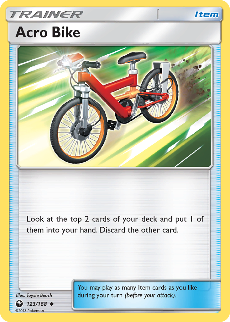 Acro Bike (123/168) [Sol y Luna: Tormenta Celestial] 