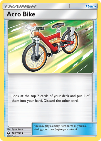 Acro Bike (123/168) [Sol y Luna: Tormenta Celestial] 