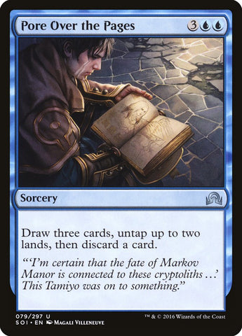 Examinar minuciosamente las páginas [Sombras sobre Innistrad] 