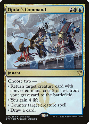 Comando de Ojutai (Buy-A-Box) [Promociones de Dragones de Tarkir] 