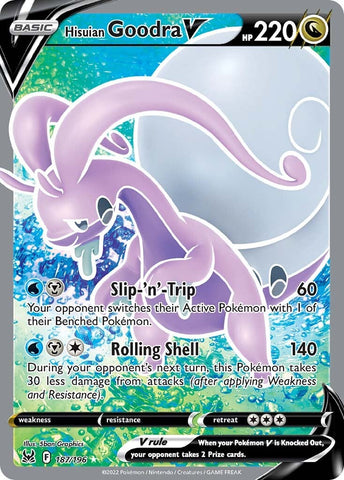 Hisuian Goodra V (187/196) [Espada y escudo: Origen perdido] 