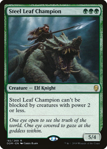 Campeón de la hoja de acero [Dominaria] 