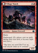Vigilancia del pueblo // Atracadores del pueblo [Innistrad: Caza de medianoche] 
