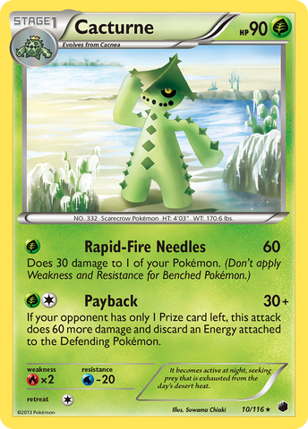 Cacturne (10/116) [Blanco y negro: Plasma Freeze] 
