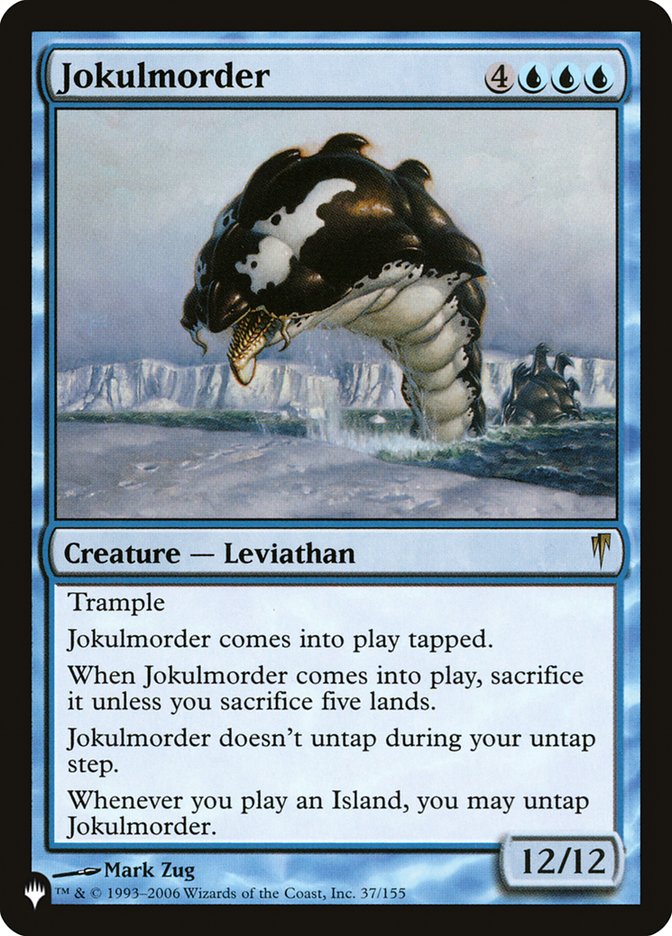 Jokulmorder [La lista] 