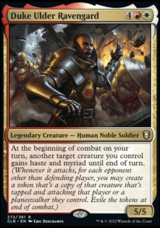 Duque Ulder Ravengard [Commander Legends: Batalla por Baldur's Gate] 