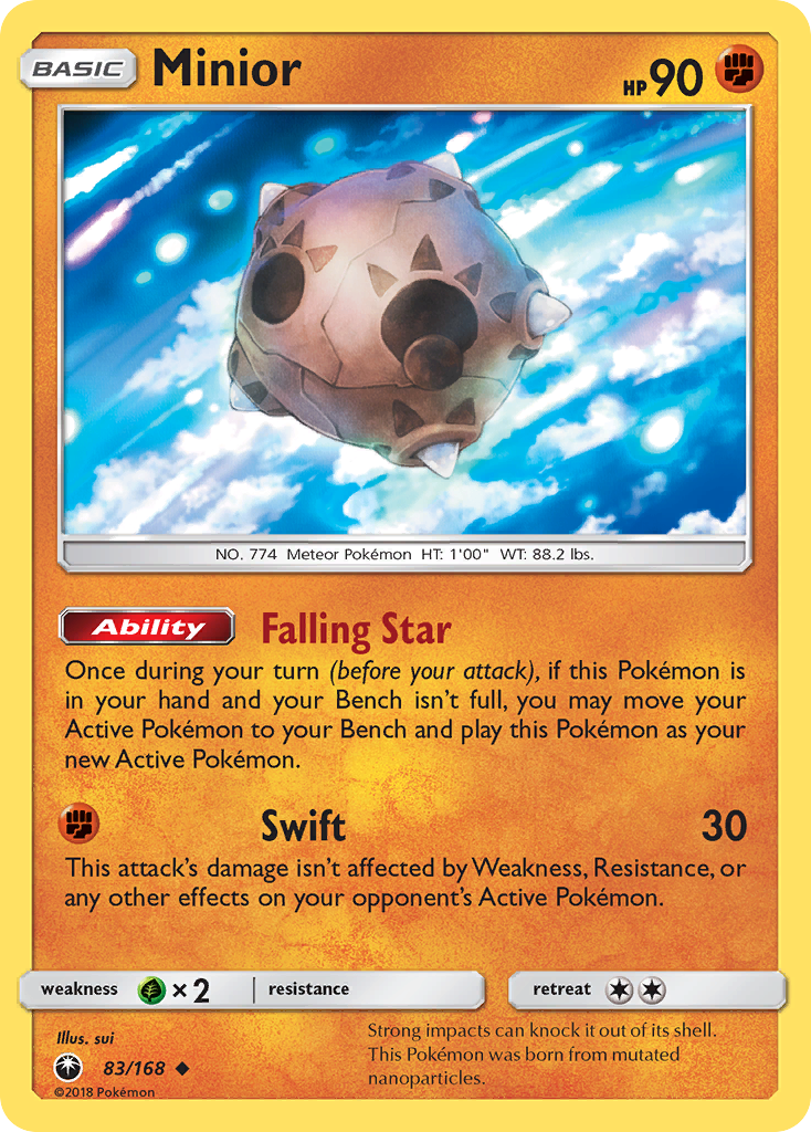 Minior (83/168) [Sol y Luna: Tormenta Celestial] 