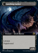 Curse of Leeches // Leeching Lurker (Arte extendido) [Innistrad: Midnight Hunt] 