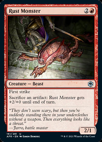 Rust Monster [Dragones y Mazmorras: Aventuras en los Reinos Olvidados] 