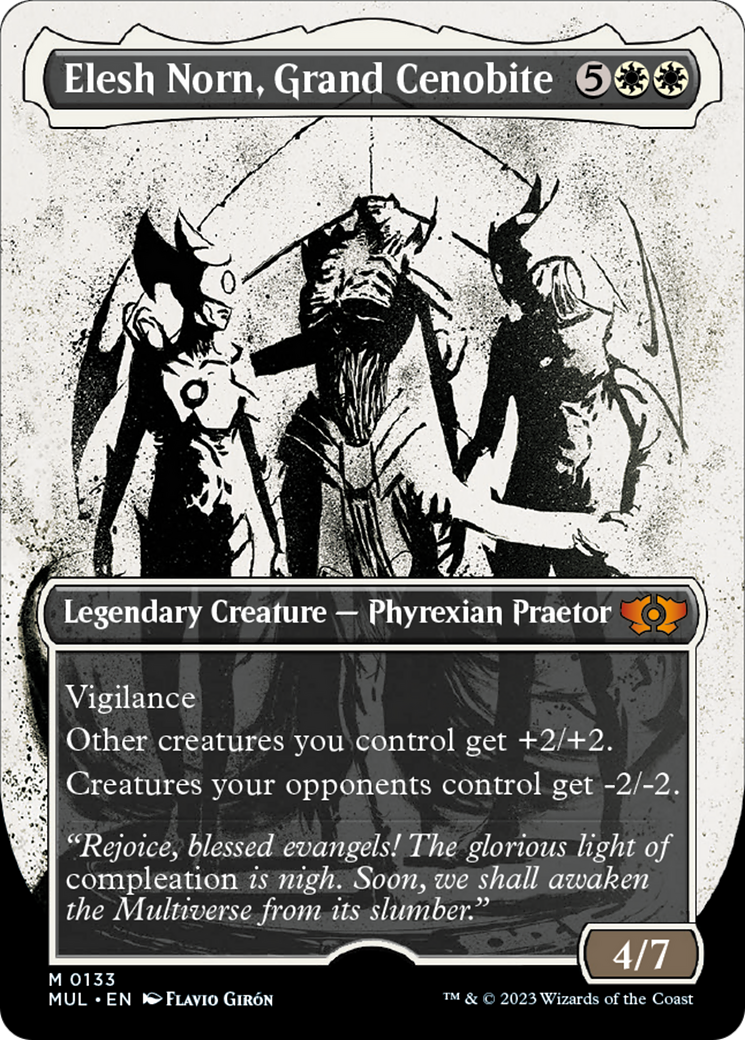 Elesh Norn, Gran Cenobita (Halo Foil) [Multiverse Legends] 