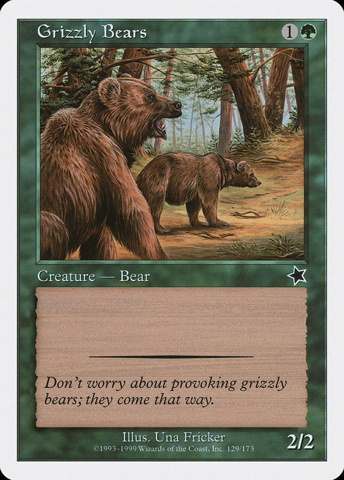 Osos Grizzly [Inicio 1999] 