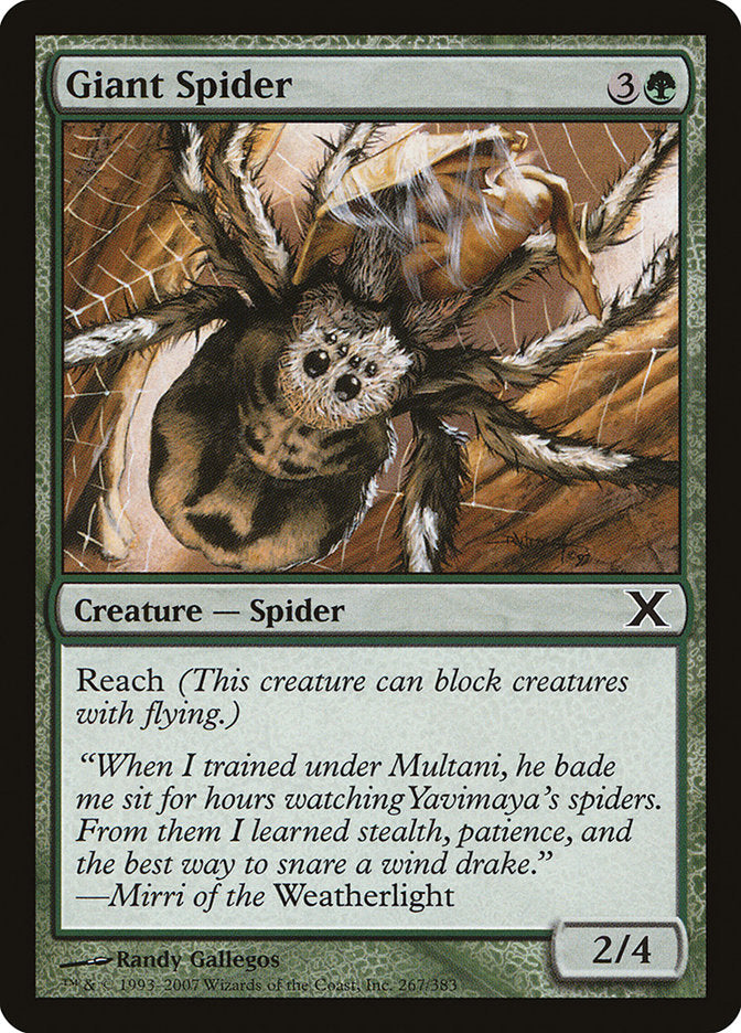 Araña gigante [Décima edición] 