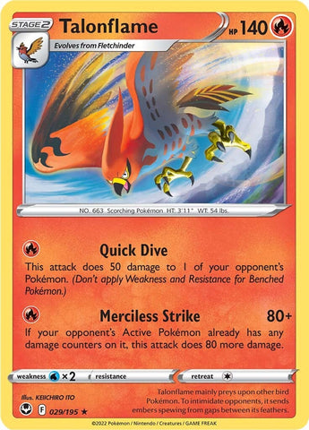 Talonflame (029/195) [Espada y escudo: Tempestad de plata] 