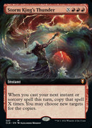 Trueno del Rey Tormenta (Arte extendido) [Commander Legends: Batalla por Baldur's Gate] 
