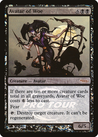 Avatar of Woe (Pro Tour) [Pro Promociones del Pro Tour] 