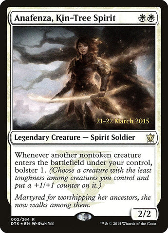 Anafenza, Kin-Tree Spirit [Promociones de presentación de Dragones de Tarkir] 