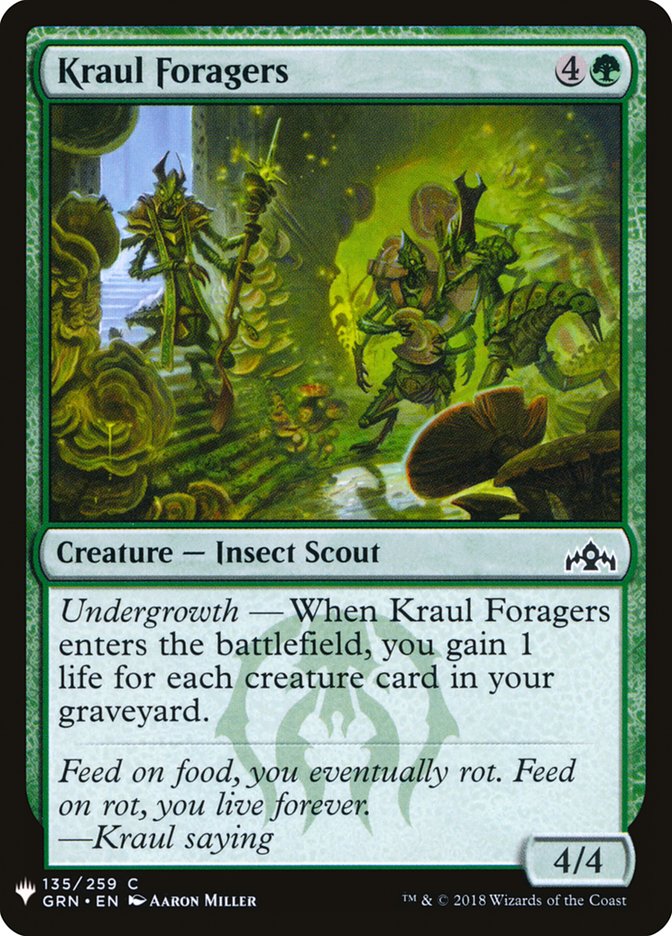 Forrajeros kraul [potenciador misterioso] 