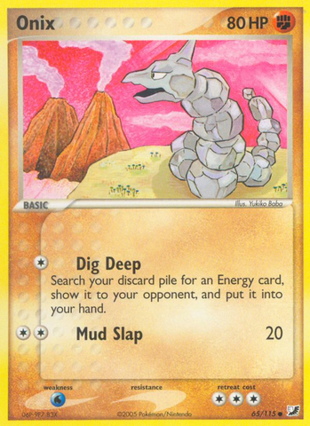 Onix (65/115) [EX: Fuerzas invisibles] 