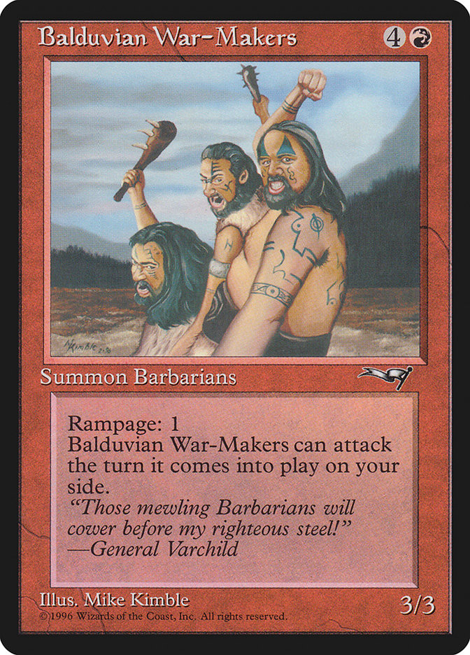 Creadores de guerra balduvianos (fondo de línea de árboles) [Alianzas] 