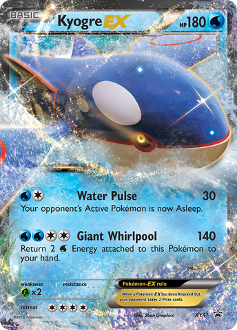 Kyogre EX (XY41) [XY: Promociones de Black Star] 
