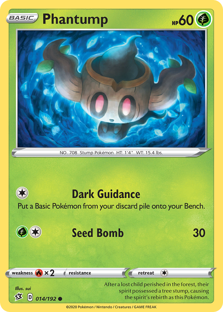 Phantump (014/192) [Espada y escudo: Choque rebelde] 