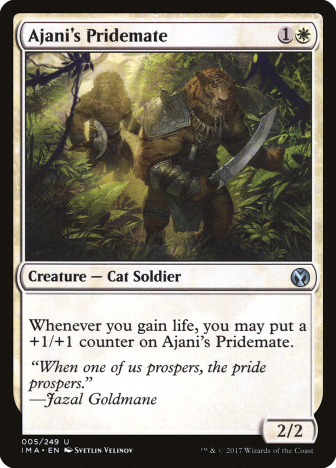 Compañero de orgullo de Ajani [Maestros icónicos] 