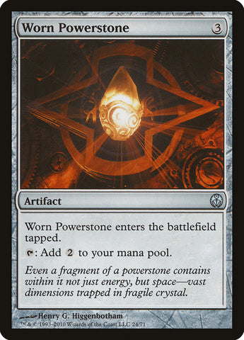 Piedra de poder desgastada [Duel Decks: Phyrexia vs. the Coalition] 