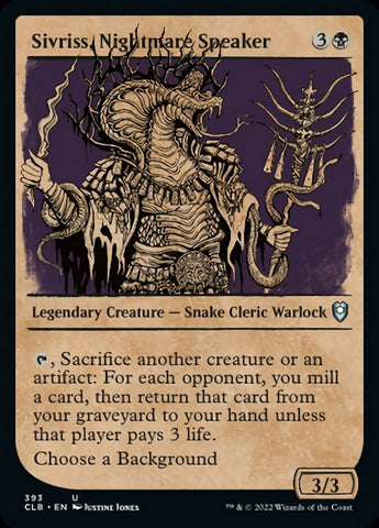 Sivriss, Oradora de Pesadilla (Escaparate) [Commander Legends: Batalla por Baldur's Gate] 