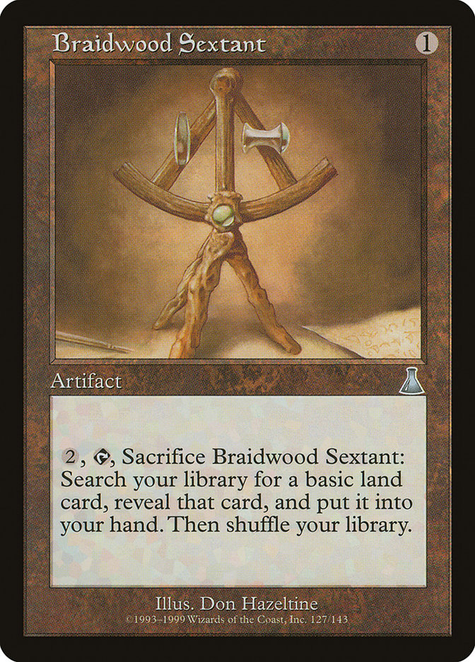 Sextante Braidwood [El destino de Urza] 