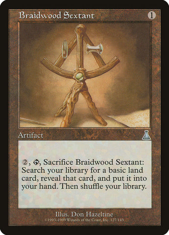 Sextante Braidwood [El destino de Urza] 
