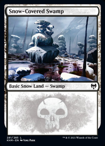 Pantano cubierto de nieve (281) [Kaldheim] 