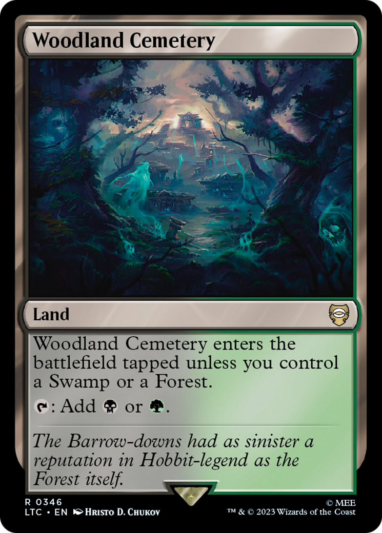 Cementerio Woodland [El Señor de los Anillos: Cuentos del Comandante de la Tierra Media] 