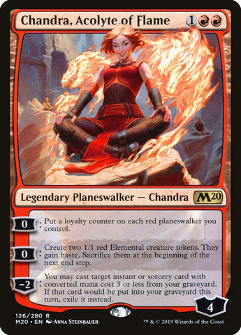 Chandra, acólito de la llama [Conjunto básico 2020] 