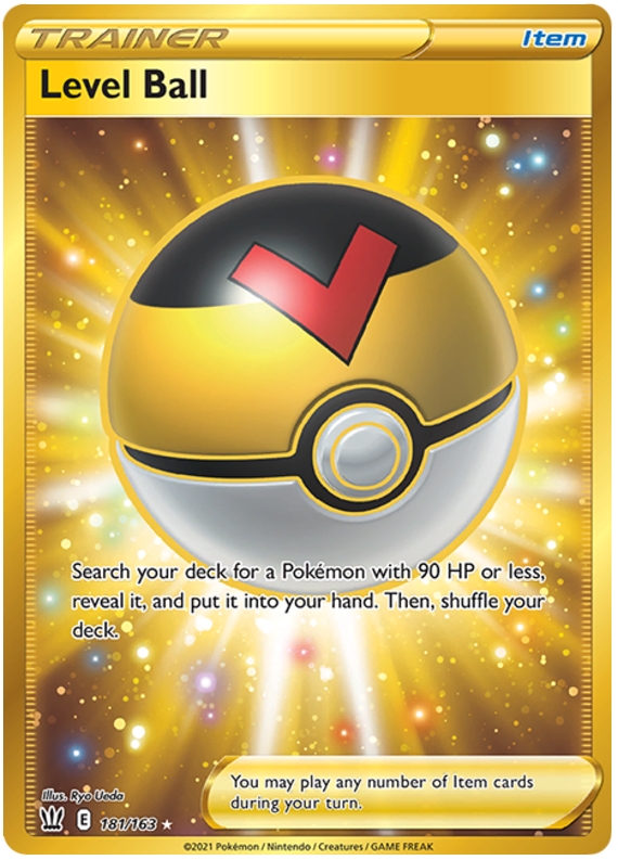 Level Ball (181/163) [Espada y escudo: estilos de batalla] 