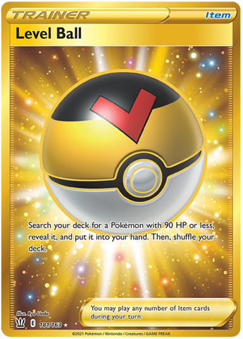 Level Ball (181/163) [Espada y escudo: estilos de batalla] 